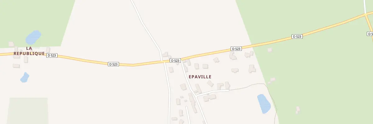 Plan du 24 Epaville aux Pieux
