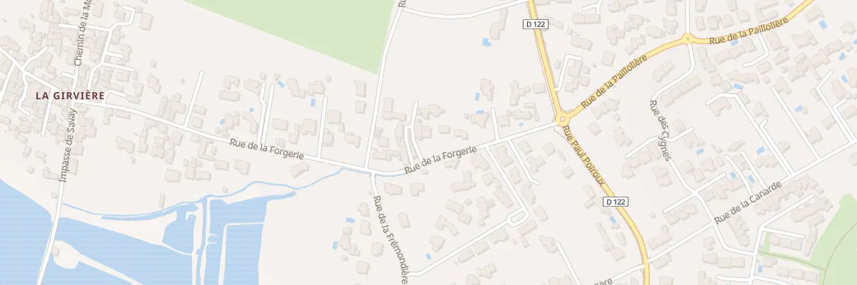 Plan du 20 Rue de la Forgerie aux Sables-d’Olonne