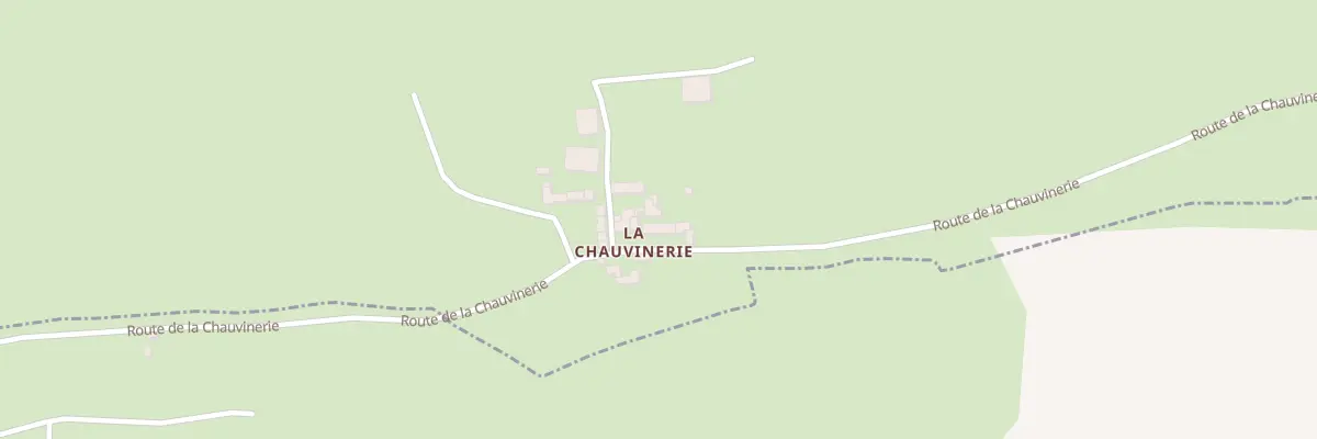 Plan du 45 Rte de la Chauvinerie à Surtainville