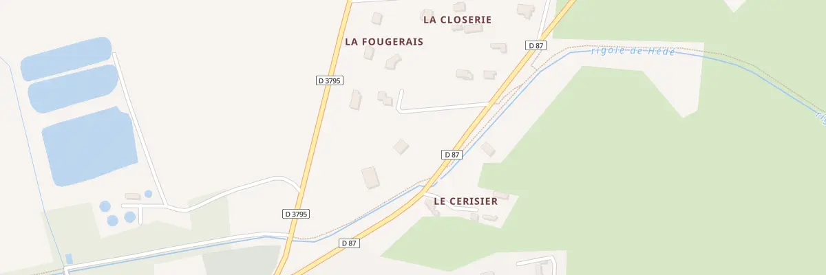 Plan du 6530 Le Cerisier à Hédé-Bazouges