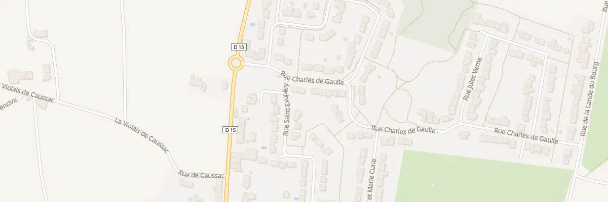 Plan du 16 Rue charles de gaulle à Fay-de-Bretagne