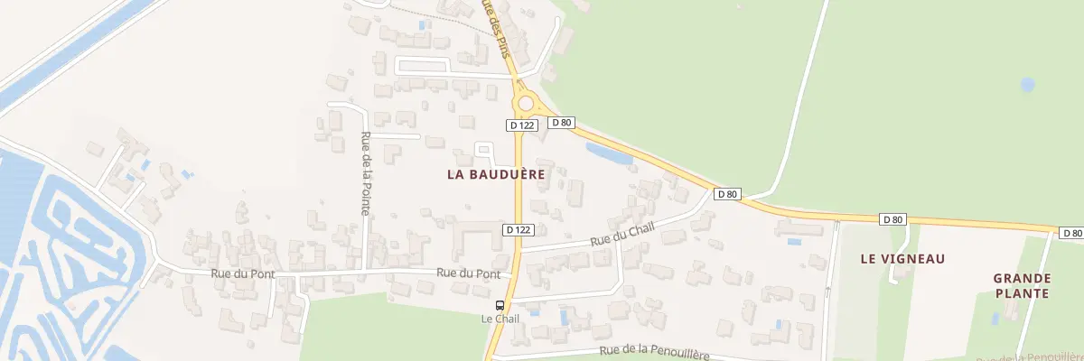 Plan du 126 Rte des Maraîchers aux Sables-d’Olonne