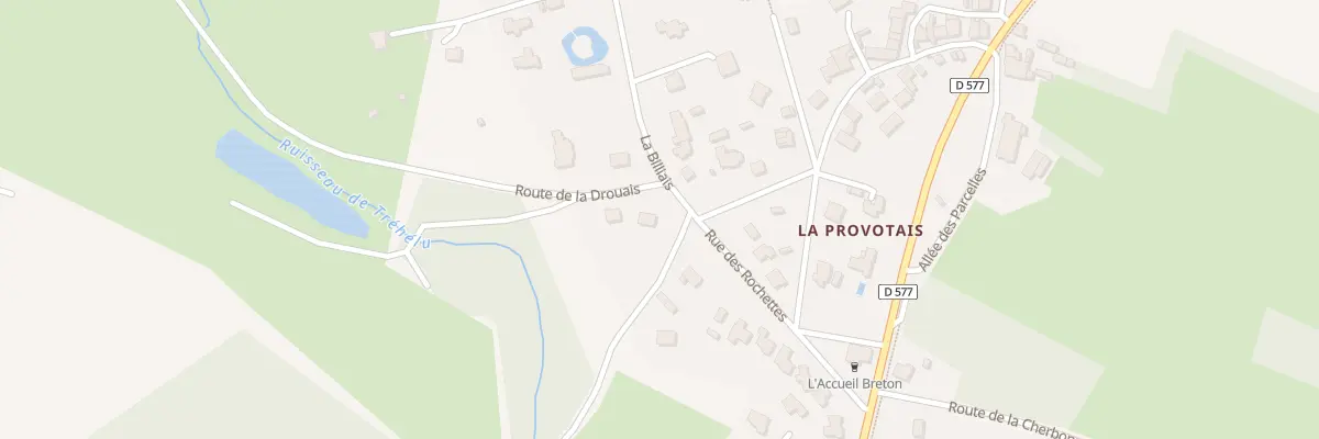 Plan du 9 Rue des Rochettes à Guichen