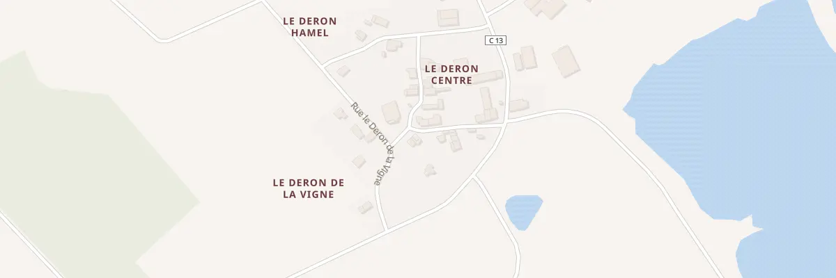 Plan du 3 Le Déron Centre à Saint-Malo-de-Phily