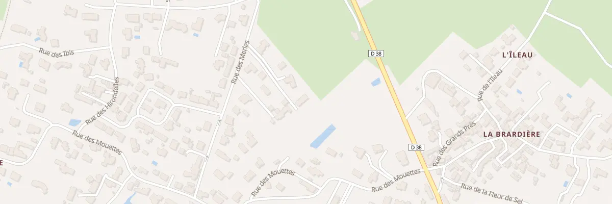 Plan du 26 Rue des Merles à L’Île-d’Olonne