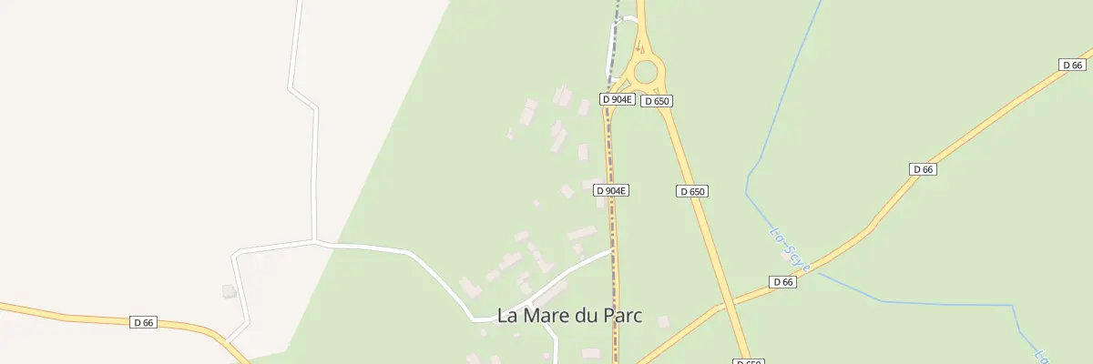Plan du 27 Rte de la Mare du Parc à Surtainville