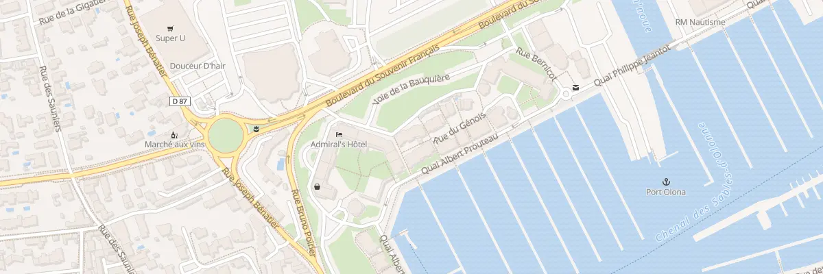 Plan du 20 Rue du Génois aux Sables-d’Olonne