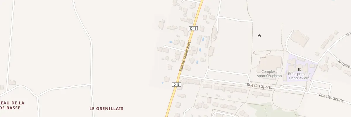 Plan du 54 Rue de malacquet à Fay-de-Bretagne