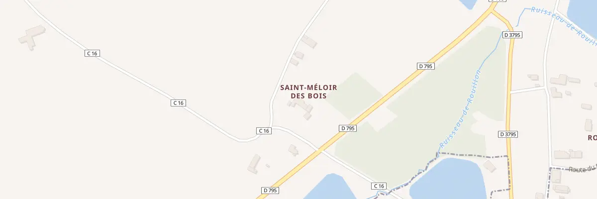 Plan du 5164 Saint-Méloir des Bois à Tinténiac