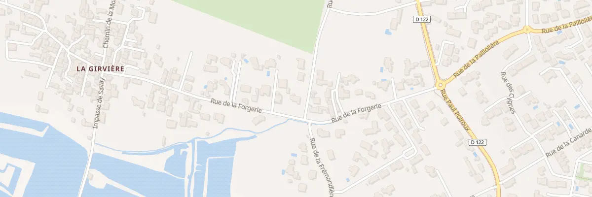Plan du 30 Rue de la Forgerie aux Sables-d’Olonne