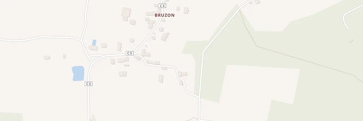 Plan du 5945 Bruzon à Saint-Senoux