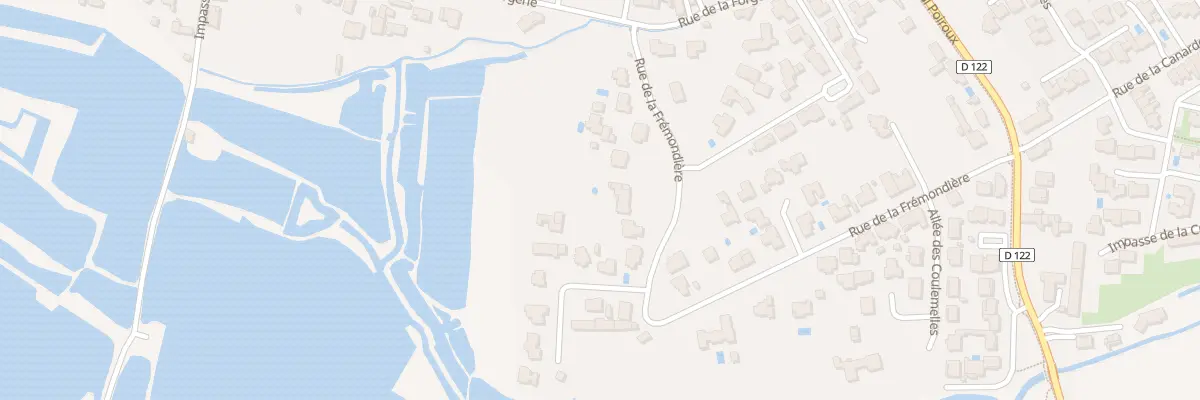 Plan du 39 Rue de la Fremondière aux Sables-d’Olonne