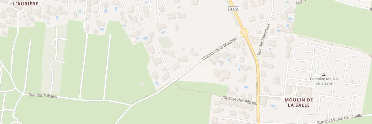 Plan du 71 Che de la Mouline aux Sables-d’Olonne