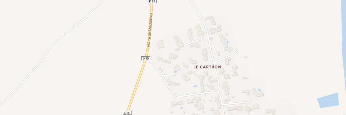 Plan du 3B Le Cartron à Sainte-Pazanne