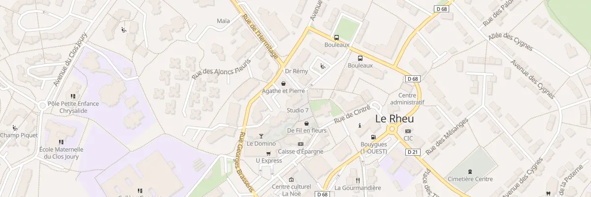 Plan du 320R Rue de l’Hermitage au Rheu