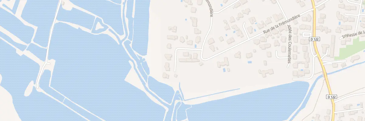 Plan du 3 All du Jabria aux Sables-d’Olonne