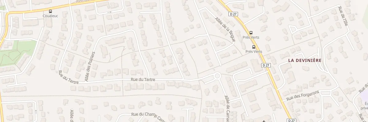 Plan du 21 Rue des Pêchers à Gévezé