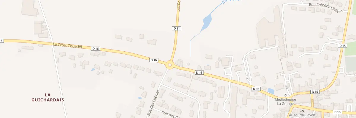 Plan du 2 Rte Redon à Fay-de-Bretagne