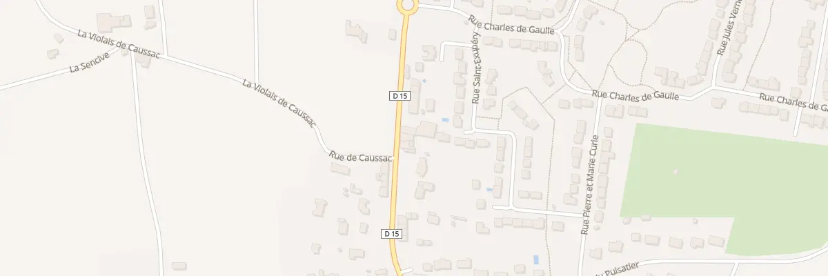 Plan du 5 Rue du moulin à Fay-de-Bretagne