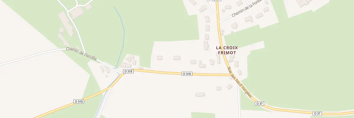 Plan du 161 Rue du Clos Jacquet - Biville à La Hague