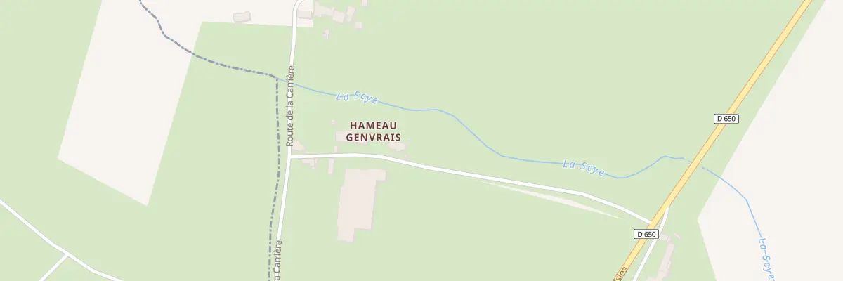 Plan du 29 Rte de la Carriere à Pierreville