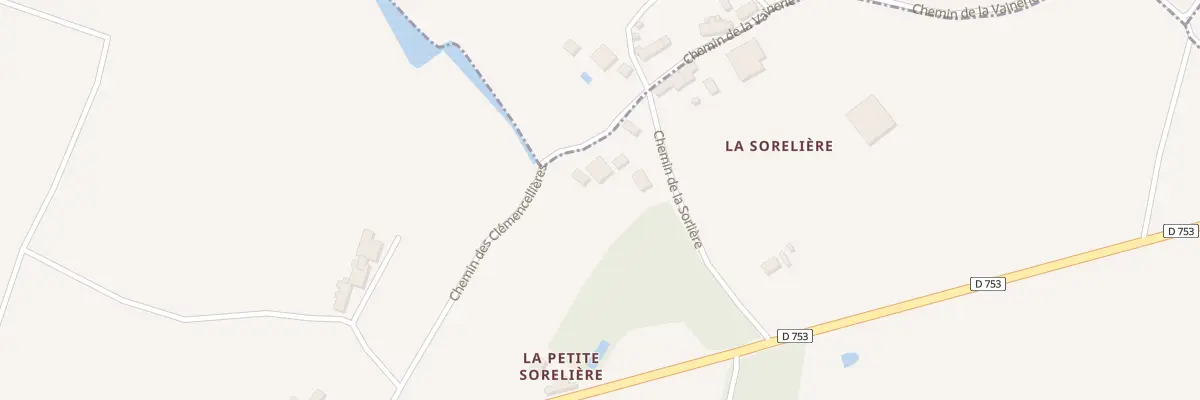Plan du 17 Che de la Sorlière à Challans