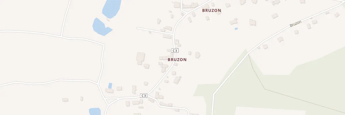 Plan du 110 Bruzon à Saint-Senoux