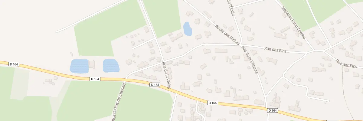 Plan du 20 Rue de la Grenouillère à Blain