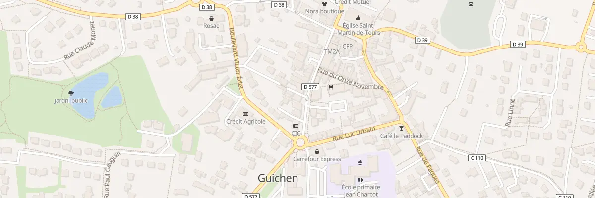 Plan du 48 Rue du Général Leclerc à Guichen