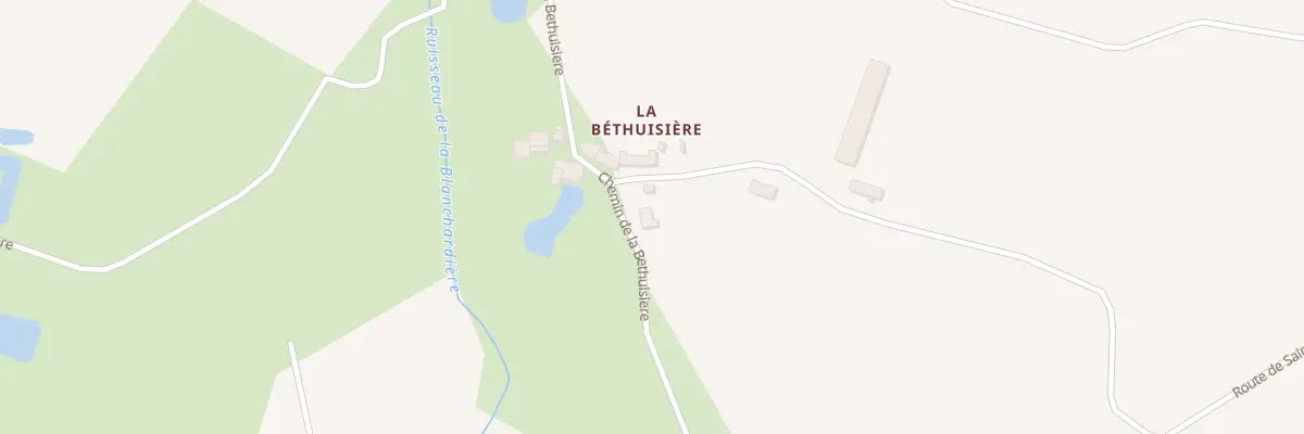 Plan du 2 Che de la Béthuisière à La Garnache