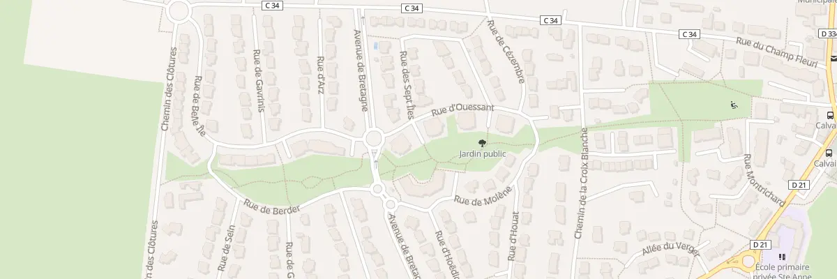 Plan du 2 Rue de Ouessant à Chavagne