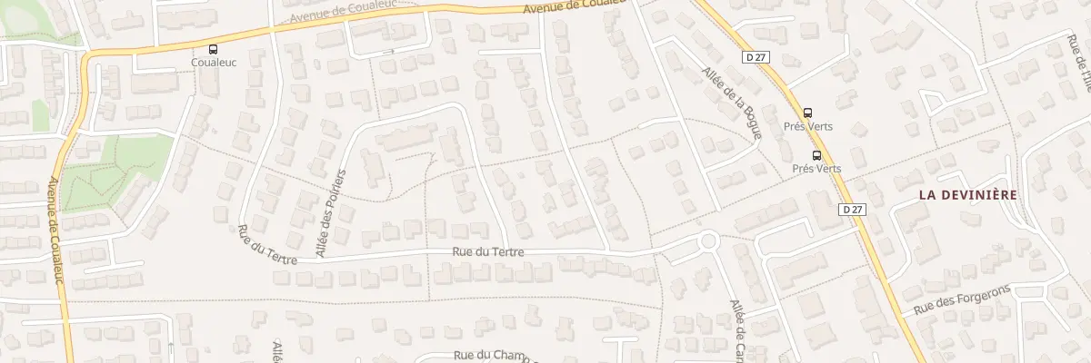 Plan du 22 Rue des Pêchers à Gévezé
