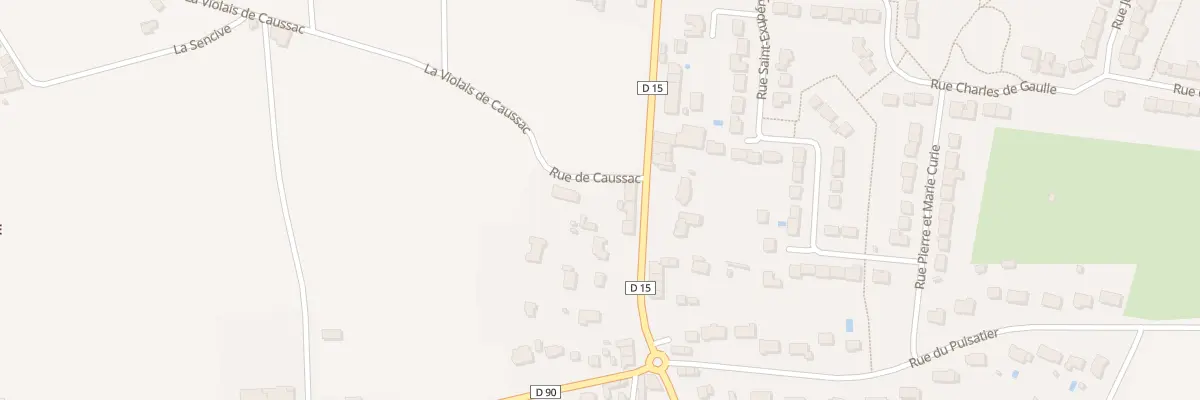 Plan du 8 Rue du moulin à Fay-de-Bretagne