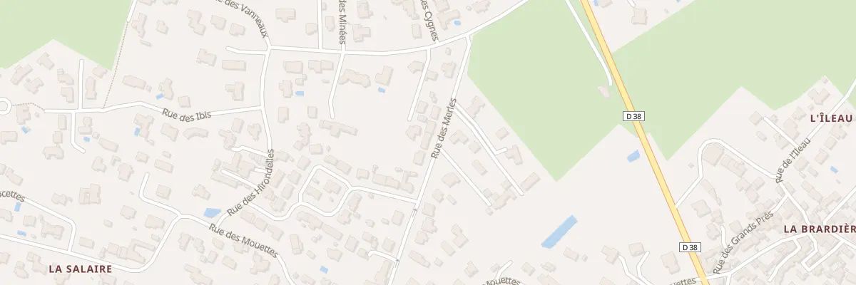 Plan du 21B Rue des Merles à L’Île-d’Olonne