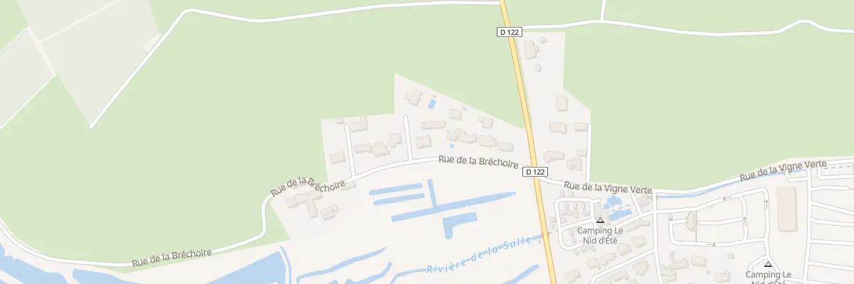 Plan du 4 Rue de la Brechoire aux Sables-d’Olonne