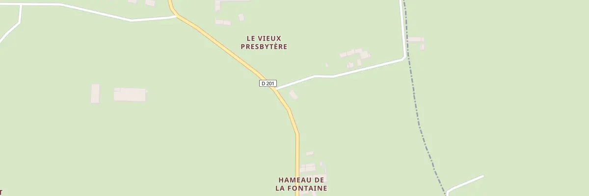 Plan du 2 Le Vieux Presbytere à Baubigny