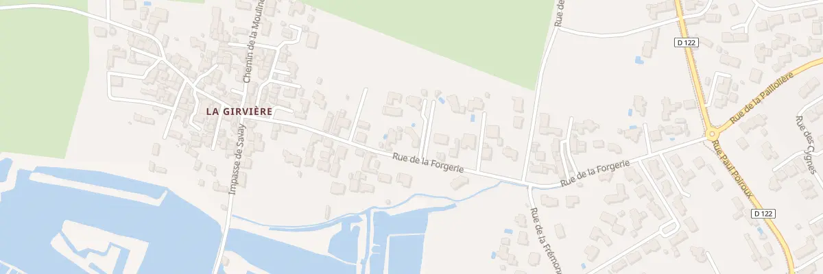 Plan du 46 Rue de la Forgerie aux Sables-d’Olonne
