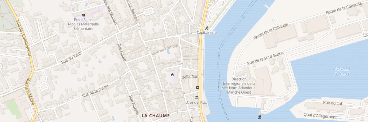 Plan du 80 Rue du Lt Maurice Anger aux Sables-d’Olonne