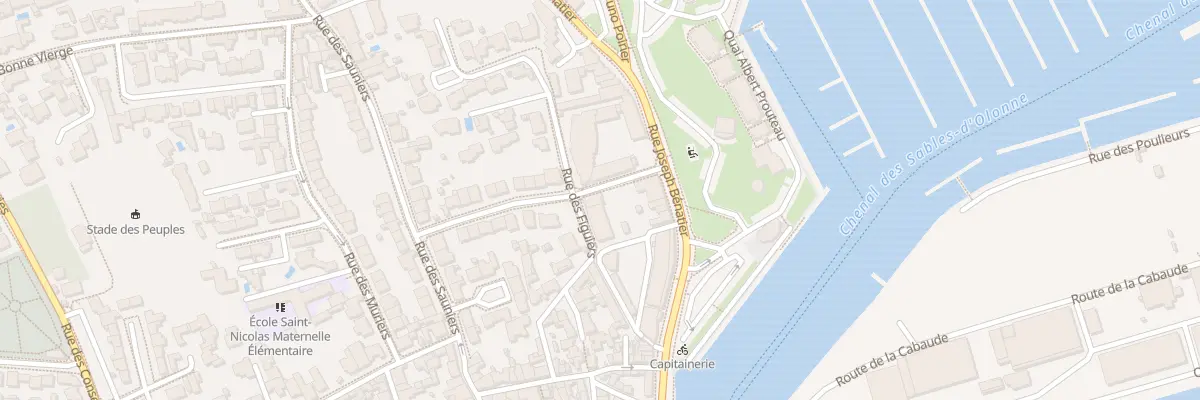 Plan du 7 Rue de la Dorothée aux Sables-d’Olonne