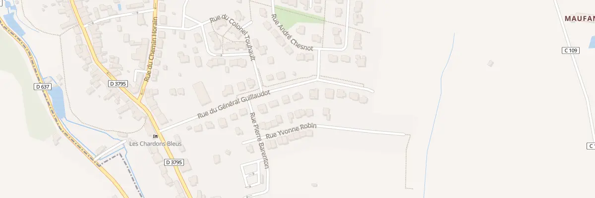 Plan du 13 Rue du Gen Maurice Guillaudot à Hédé-Bazouges