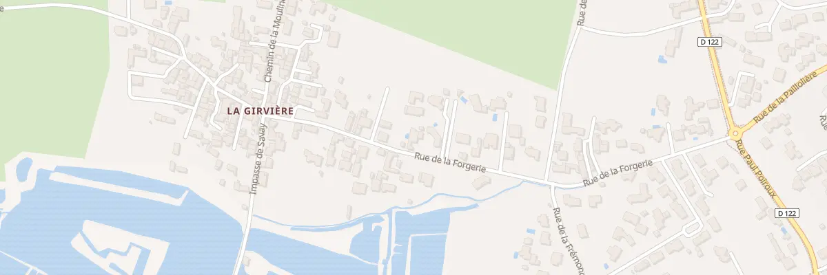 Plan du 48 Rue de la Forgerie aux Sables-d’Olonne