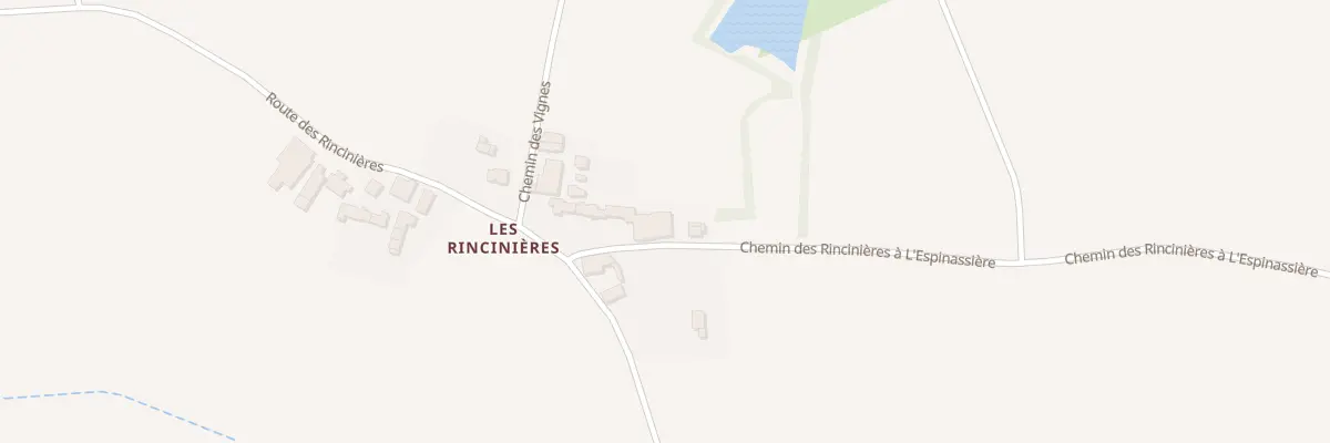 Plan du 8 Rte des Rincinières à La Garnache