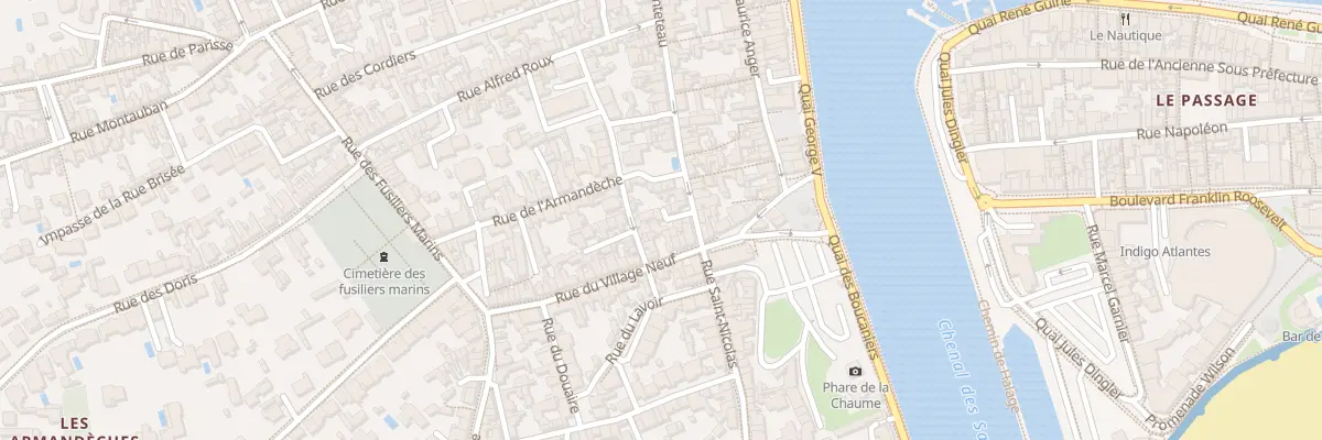 Plan du 9001 Rue du Doc Canteteau aux Sables-d’Olonne