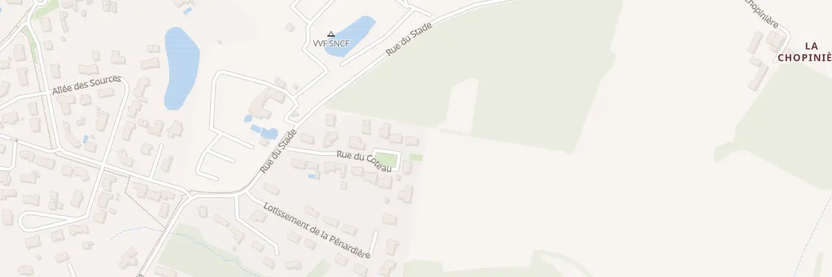 Plan du 8 Rue DU COTEAU à Landevieille