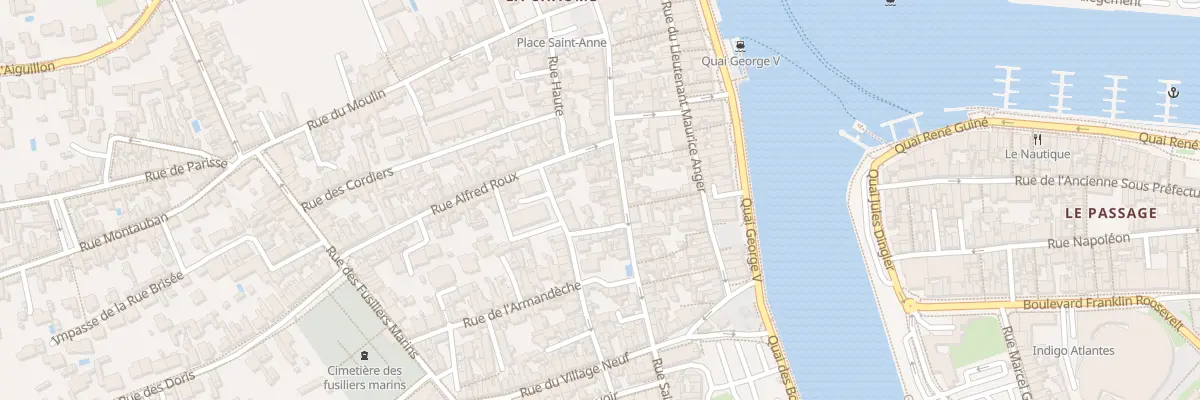 Plan du 33 Rue du Doc Canteteau aux Sables-d’Olonne