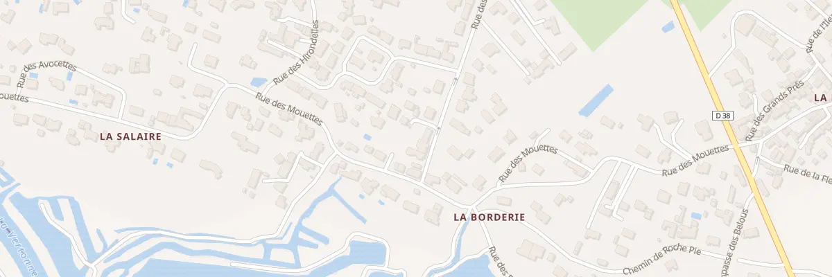 Plan du 5 Rue des Merles à L’Île-d’Olonne