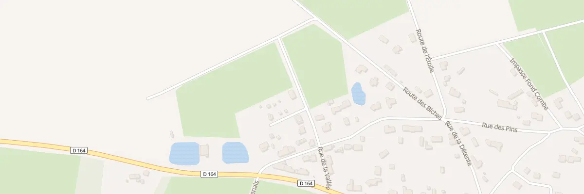 Plan du 22 Rue de la Vallée à Blain