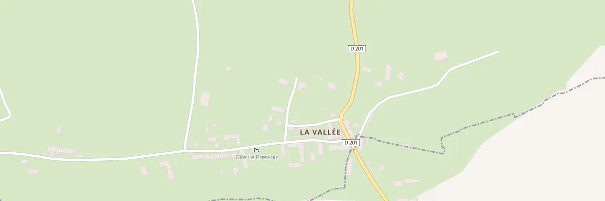 Plan du 32 La Vallee à Baubigny