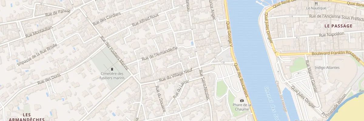 Plan du 6 Rue de la Cure aux Sables-d’Olonne