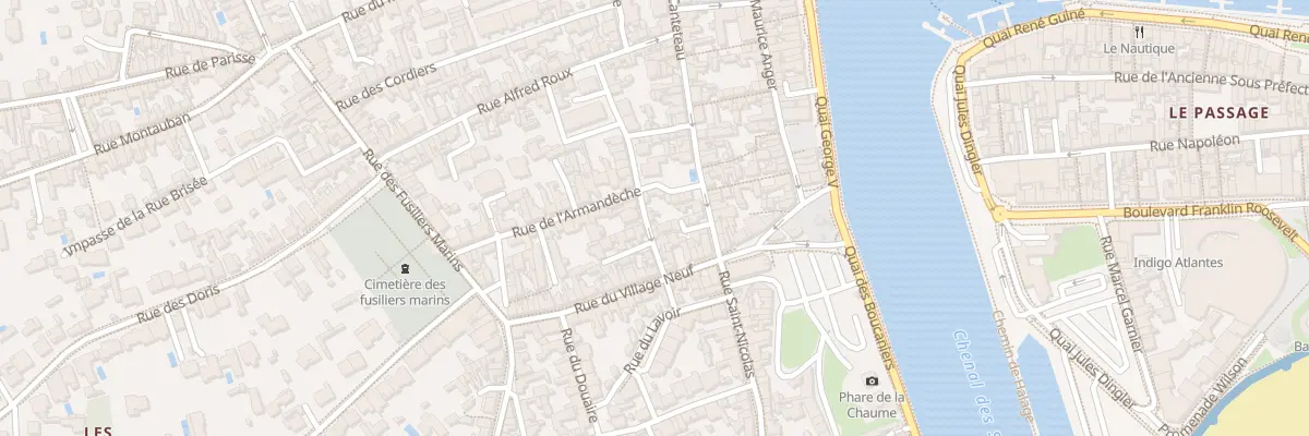 Plan du 10 Rue de la Cure aux Sables-d’Olonne